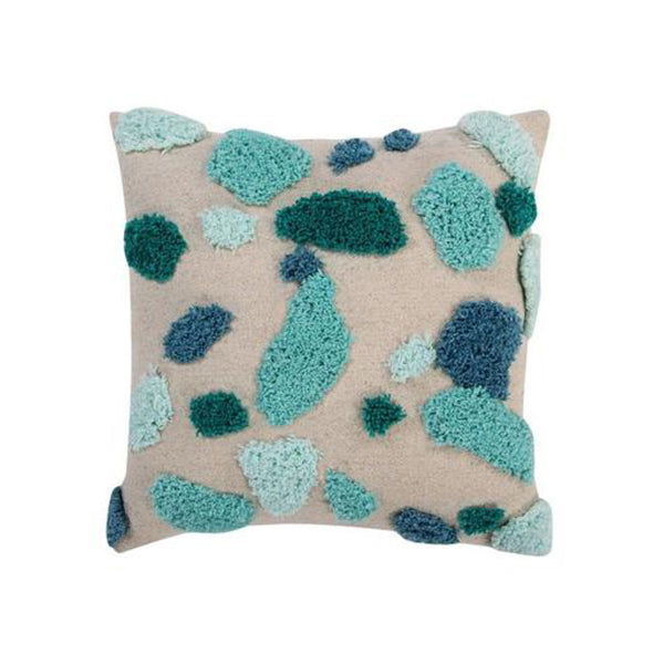 Lorena Canals Cushion Terrazo Emerald 40x40cm