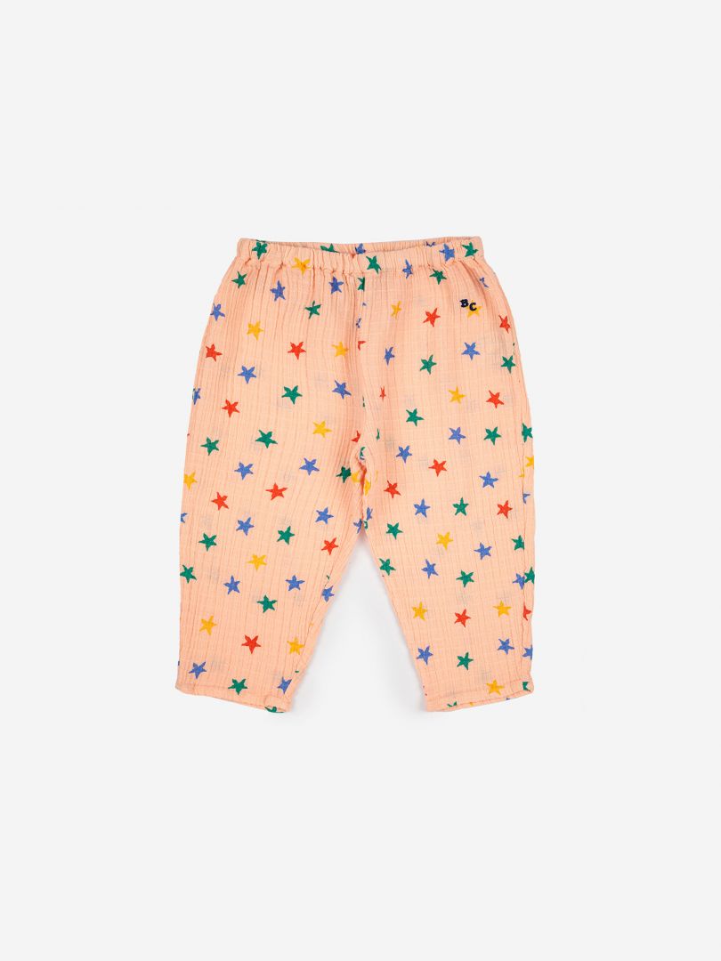 Baby's cotton light pin trousers -Bobo Choses-3M-2Y