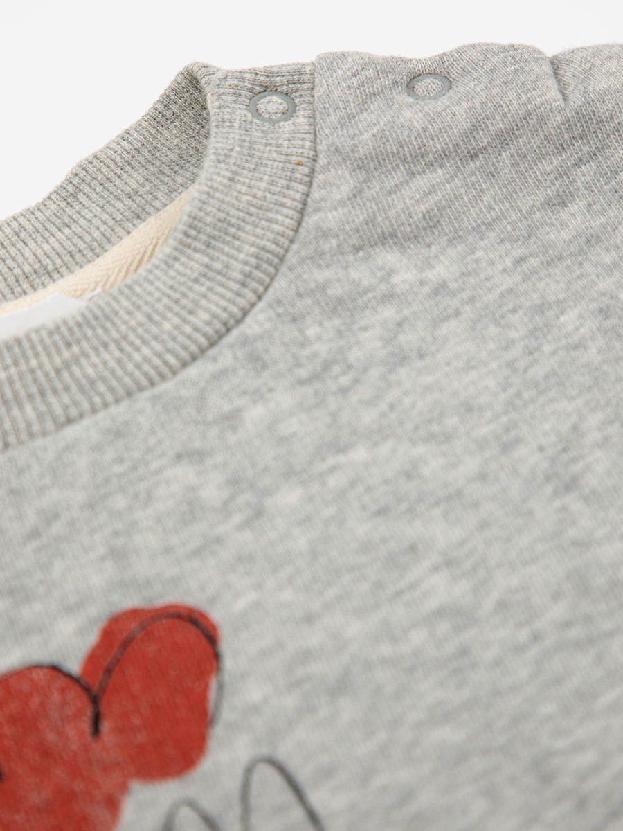 Bobo Choses O'clock Children's Organic Cotton sweatshirt 6 to 36 Months