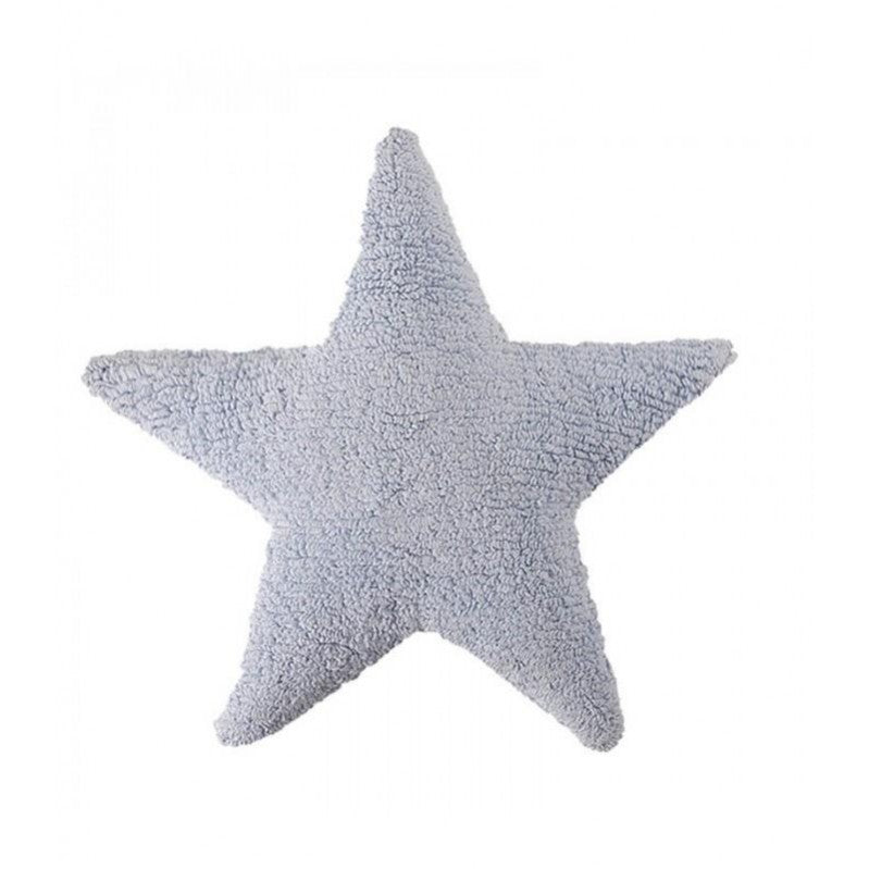 Star blue Lorena Canals washable cushion 50x50cm