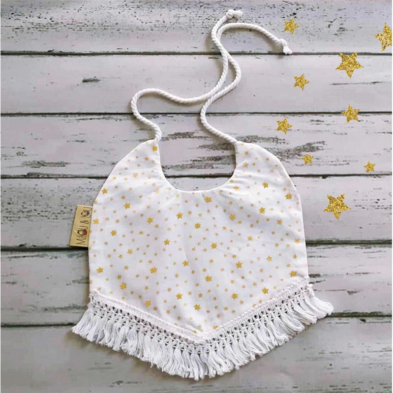 Glitter stars bib Limited Edition