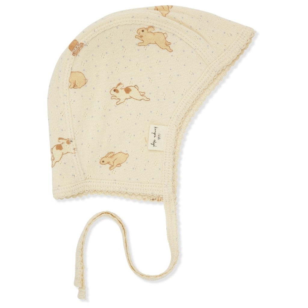 Petit Lapin Organic Cotton Newborn Beanie - Konges Slojd