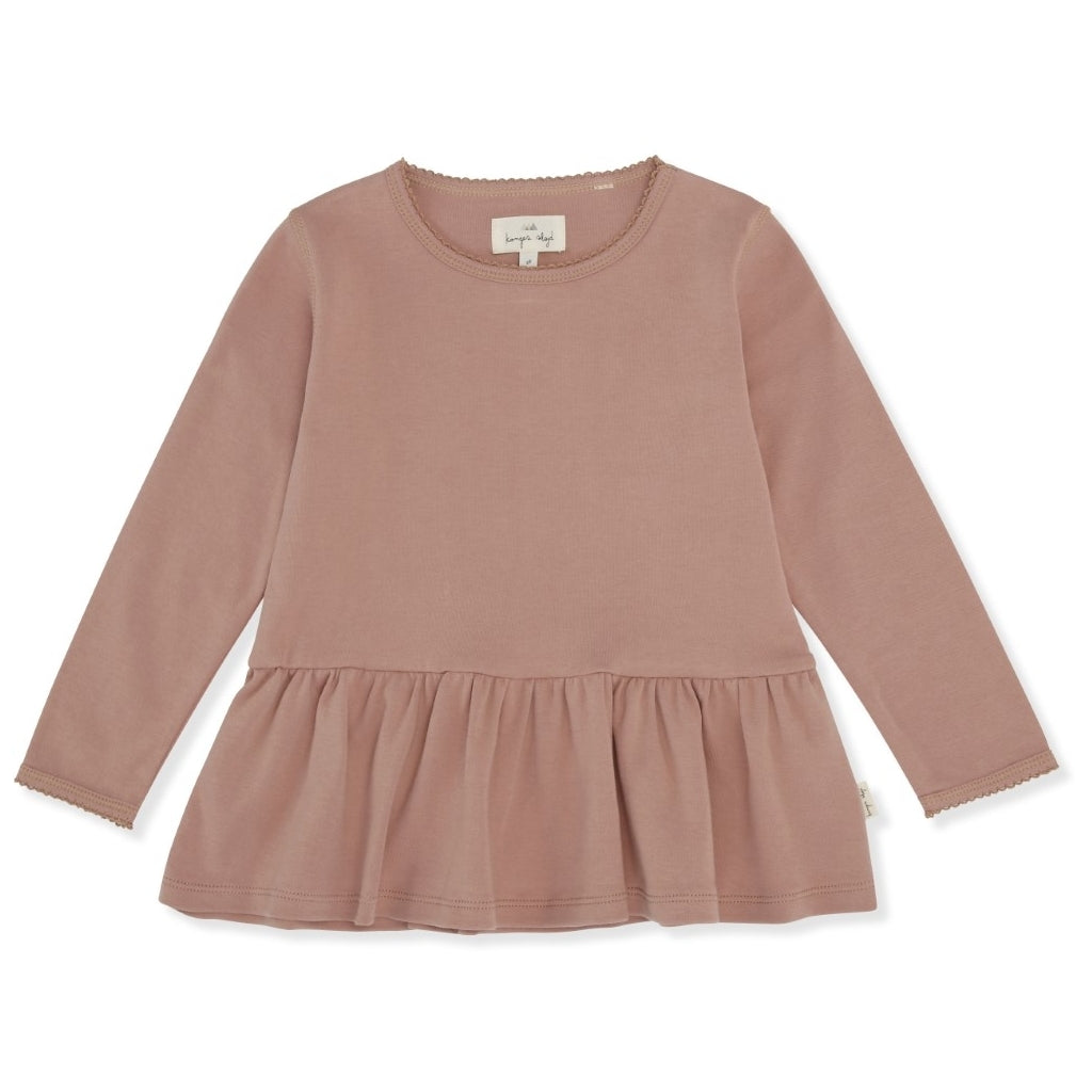 Konges Slojd Kids' 100% Organic Cotton Ruffle Top 12M-8Y