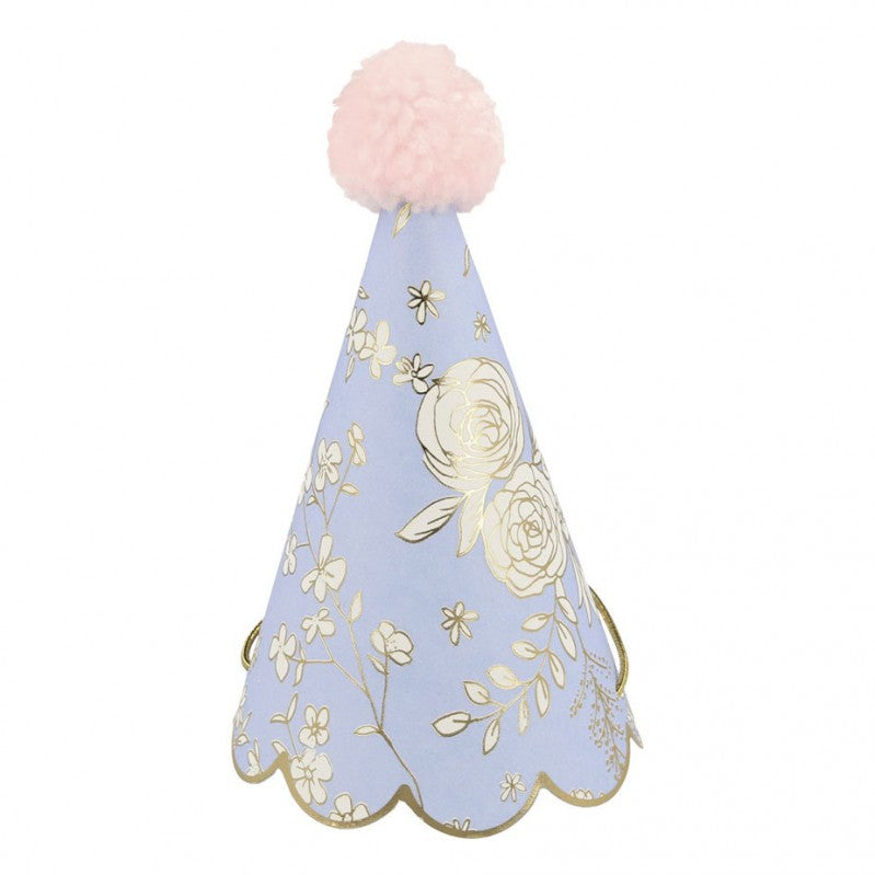 Meri Meri English Garden Party Hats (x 8)