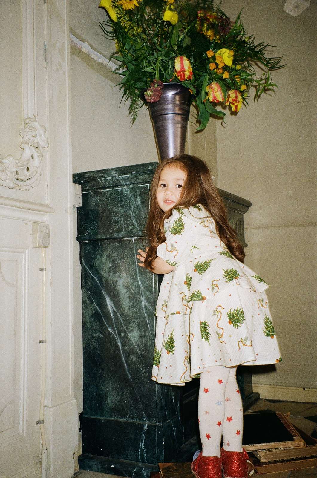 Konges Slojd Kid's Noelle frill dress 9M-10Y