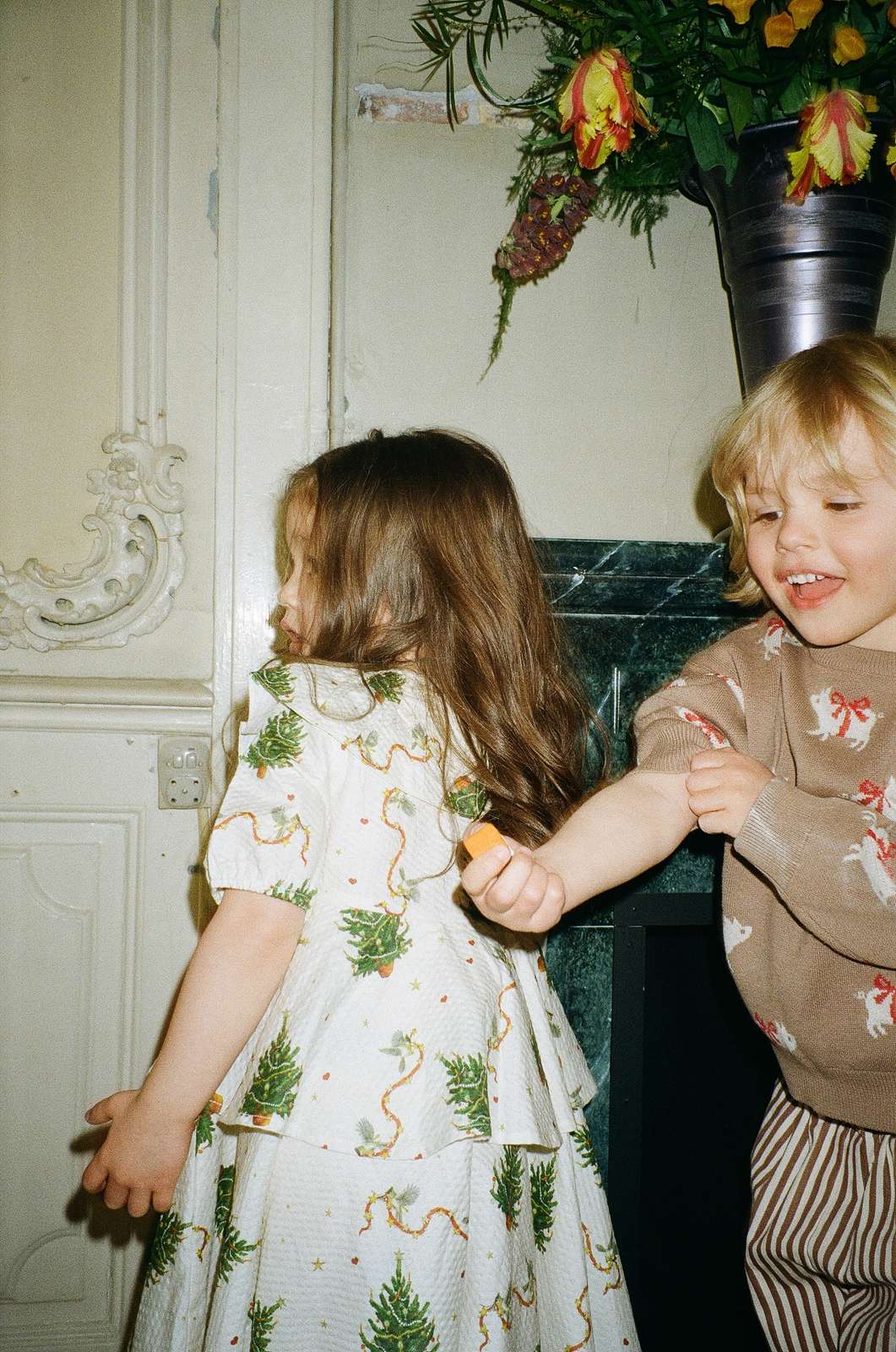 Konges Slojd Kid's Noelle frill dress 9M-10Y