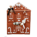 Wall Advent Calendar - Gingerbread House - Cinnamon