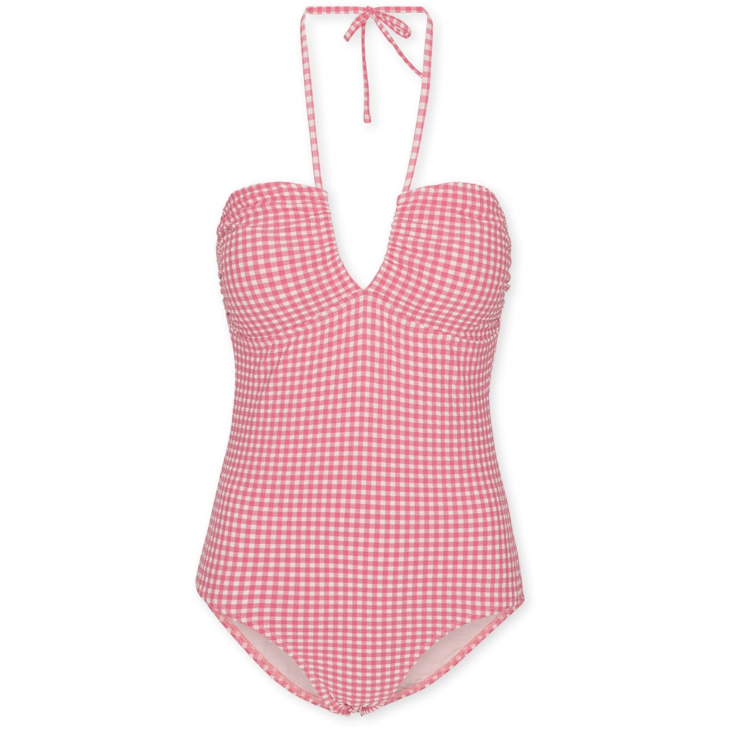 Soline Mommy Swimsuit Desert Rose Gingham XS-XL - Konges Slojd