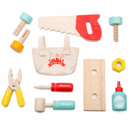 Le Toy Van -Tool Box- Ξύλινο παιδικό παιχνίδι Εργαλειοθήκη με Εργαλεία TV476