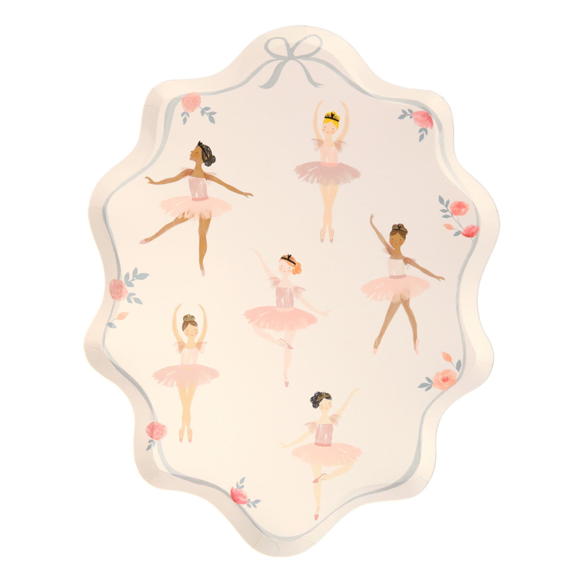 Meri Meri Ballerina paper Plates (x8)