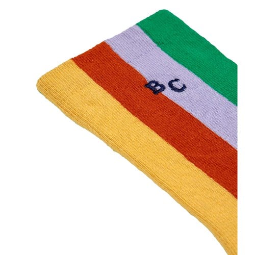 Kid's color stripes long socks-Bobo Choses-23-37