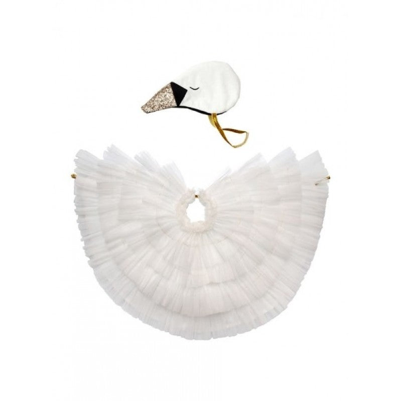 Meri Meri Swan Costume-3-6 Years Old