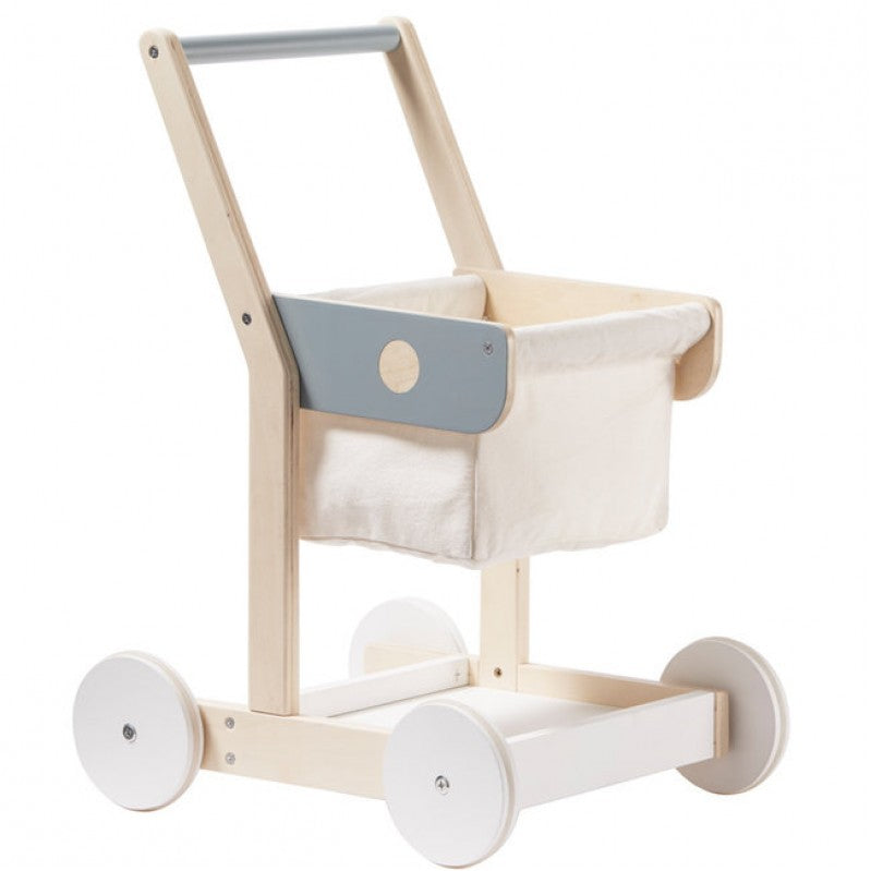 Kids Concept Wooden Shopping cart 