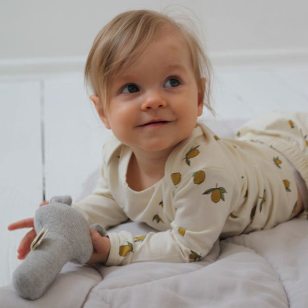 Βρεφικό φορμάκι ολόσωμο από οργανικό βαμβάκι 9M-18Μ Lemon Konges Slojd