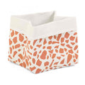Childhome - Storage Basket - 32x32x29 Cm - Canvas -  Ecru Giraffe