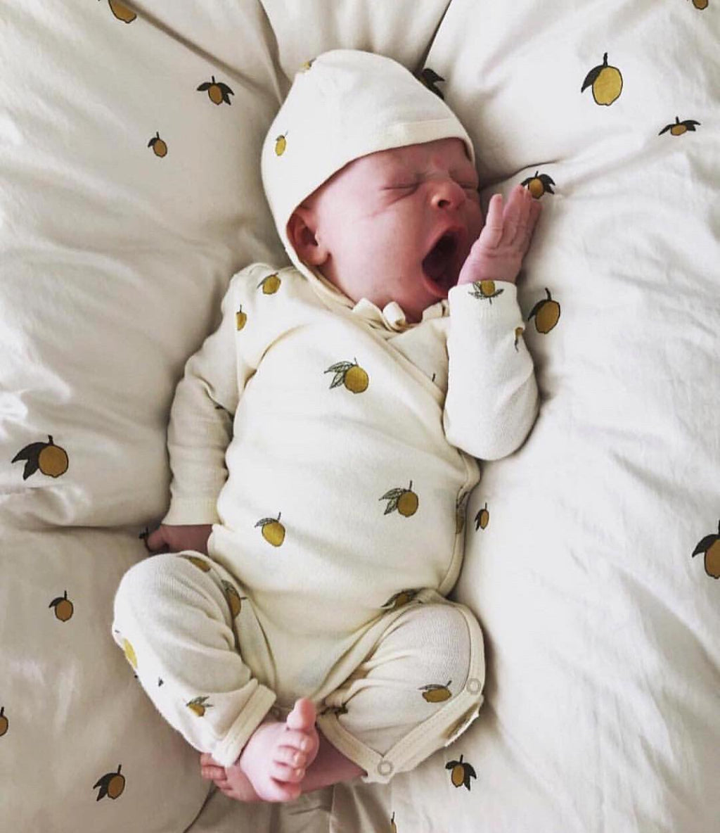 Βρεφικό φορμάκι ολόσωμο από οργανικό βαμβάκι 9M-18Μ Lemon Konges Slojd