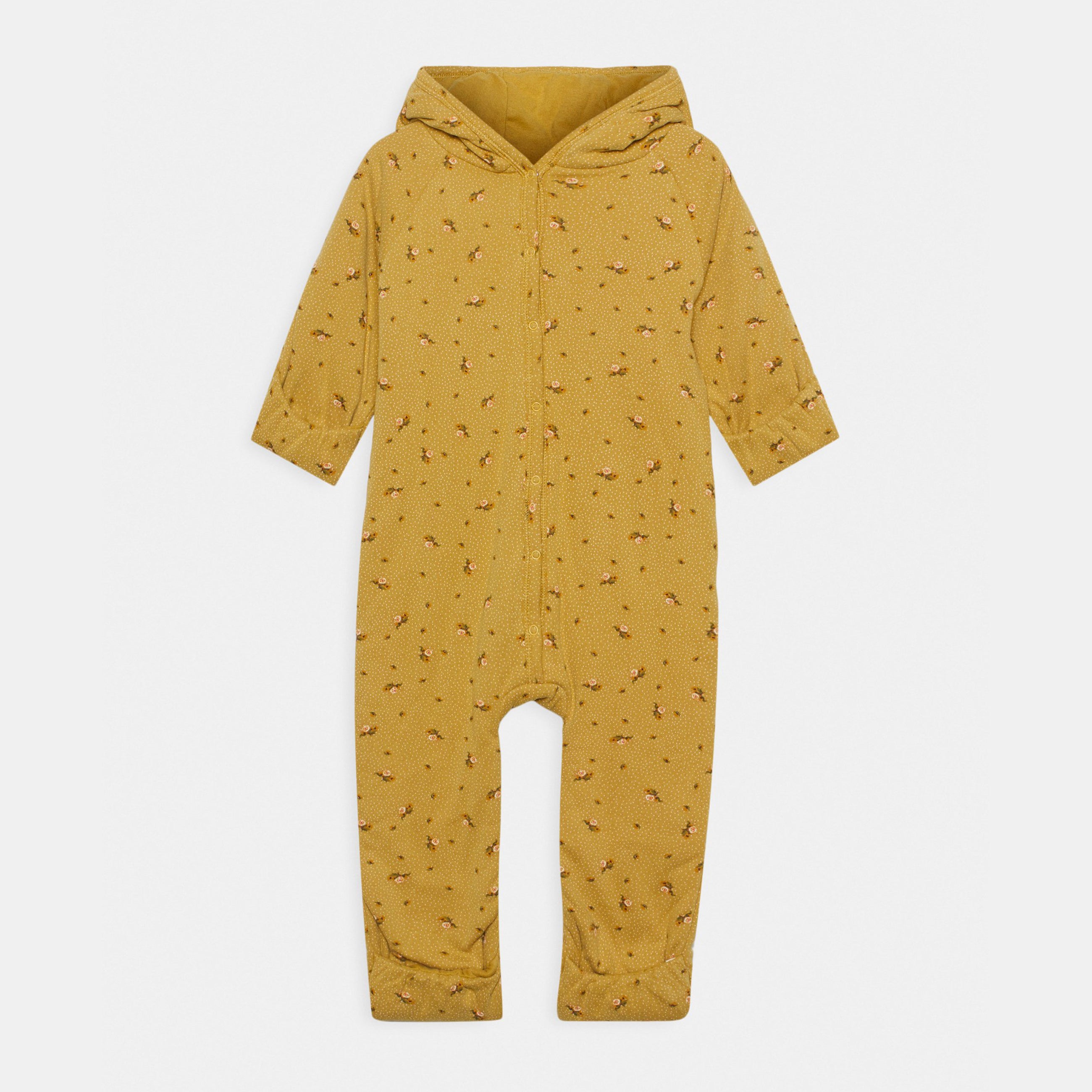 Full body children's sweatshirt onesie 100% organic cotton 6M-12M flower bouquet Konges Slojd