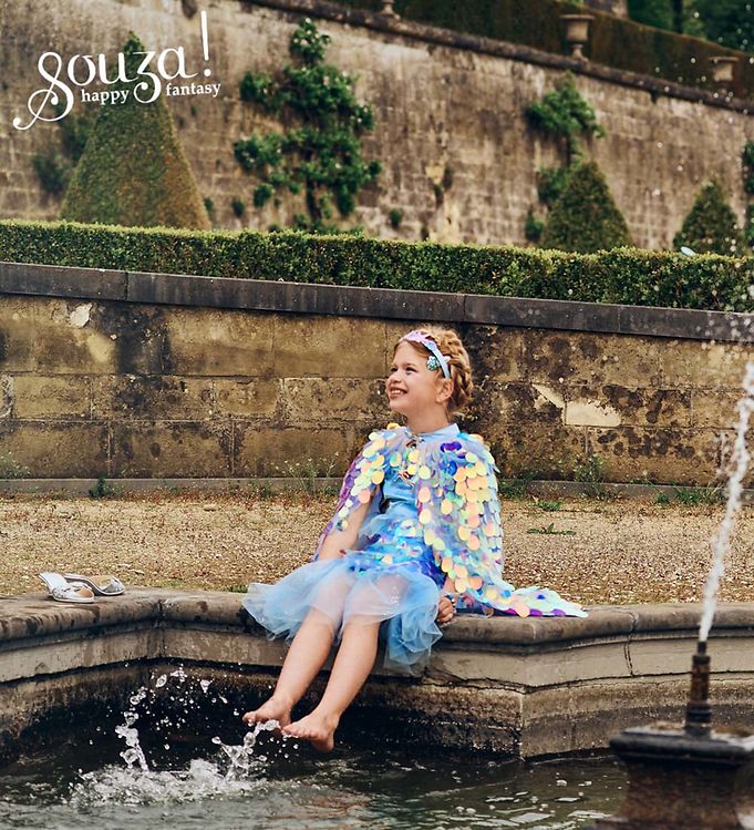 Παιδική Στολή Mεταμφίεσης Γοργόνα με παγιέτες Lorelie princess 3-7 ετών