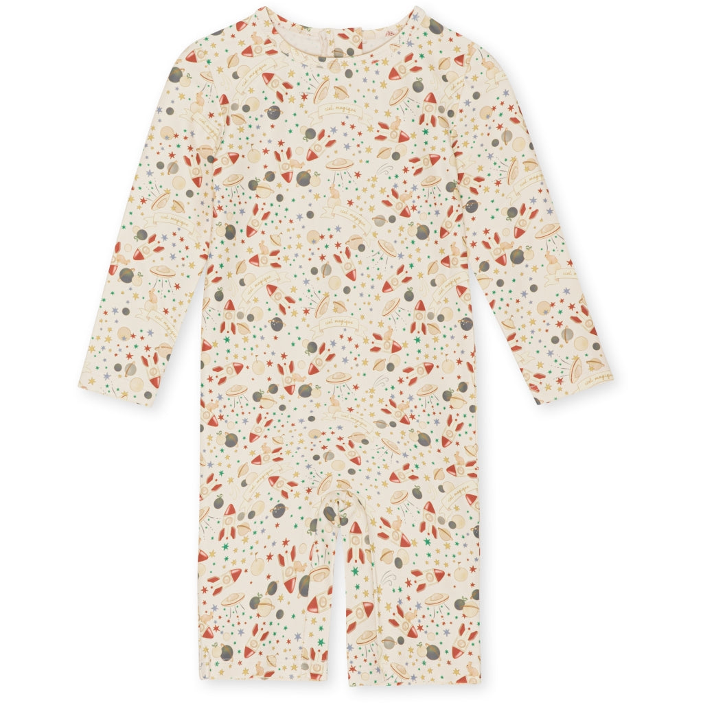 Children's onesie swimsuit Ciel Magique Bleu 6M-10Y Konges Slojd