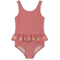 Kid's Swimsuit Soline Desert Rose Gingham 6M-10Y - Konges Slojd
