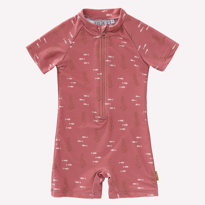 Παιδικό ολόσωμο μαγιό με προστασία UV50-Fresk Ocean Amber-3M-7Y