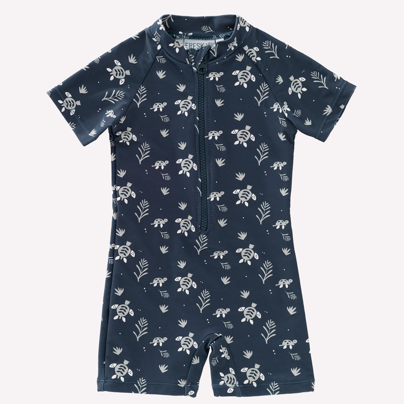 Παιδικό ολόσωμο μαγιό με αντιηλιακή προστασία UV50-Fresk Turtle-3M-5Y