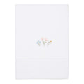 Embroidered sheet Flowers & Butterflies 110x140cm Little Dutch
