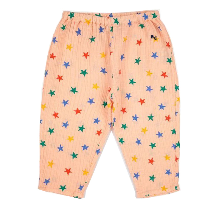 Baby's cotton light pin trousers -Bobo Choses-3M-2Y