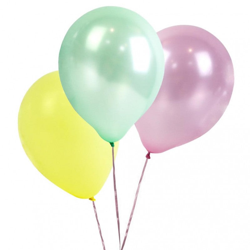Set of 16 pastel balloons CODE - PASTEL-BALL