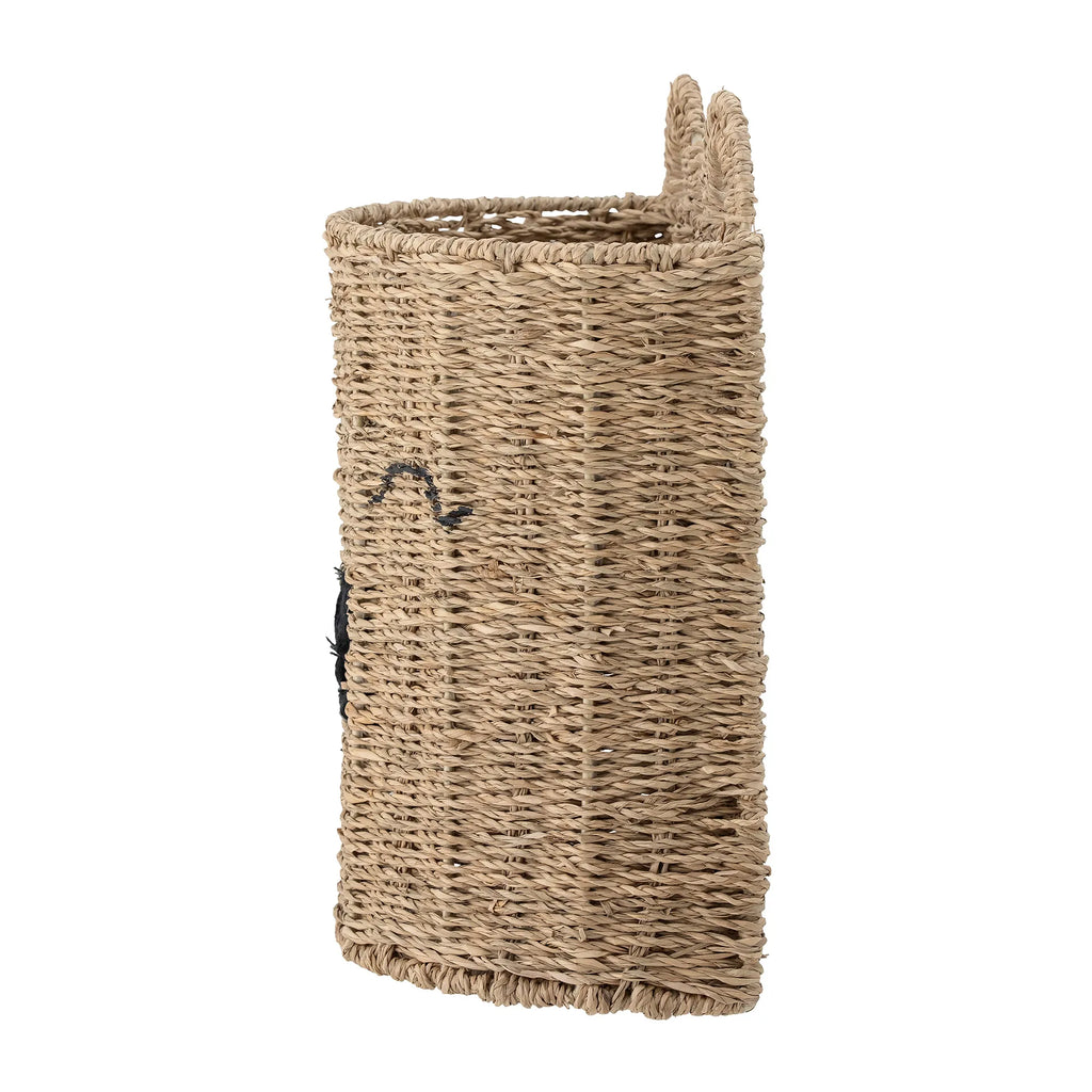 Storage basket with handles 15x33x26cm - Bloomingville - Seagrass