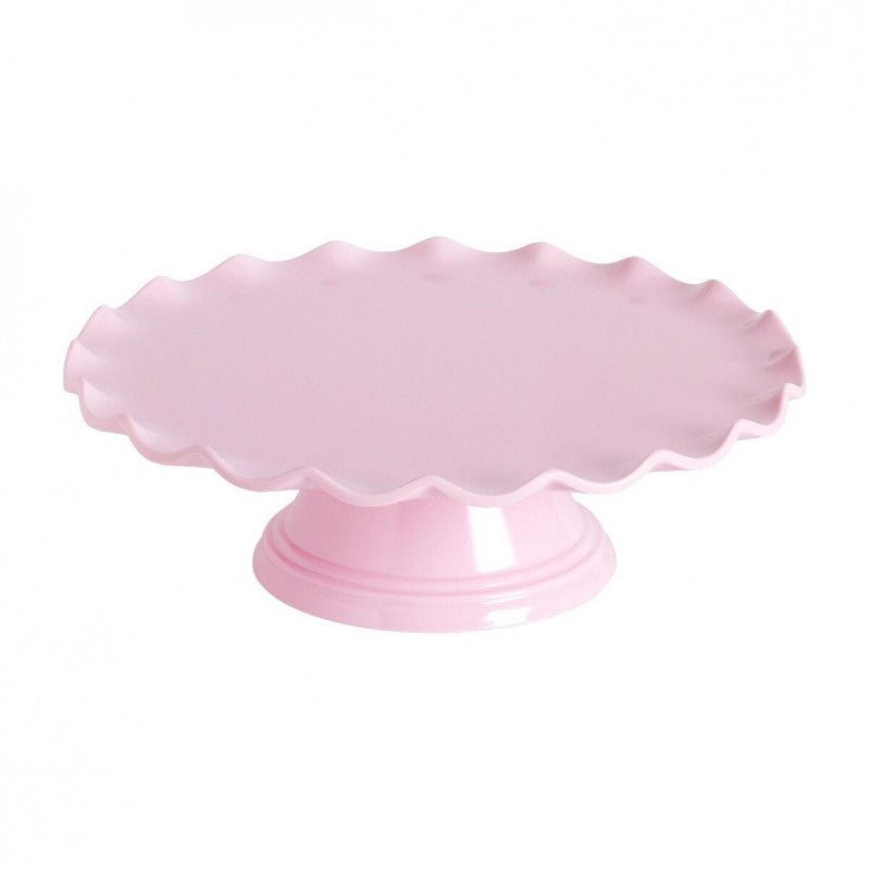 A little lovely company Cake Stand Wave Pink 28cm