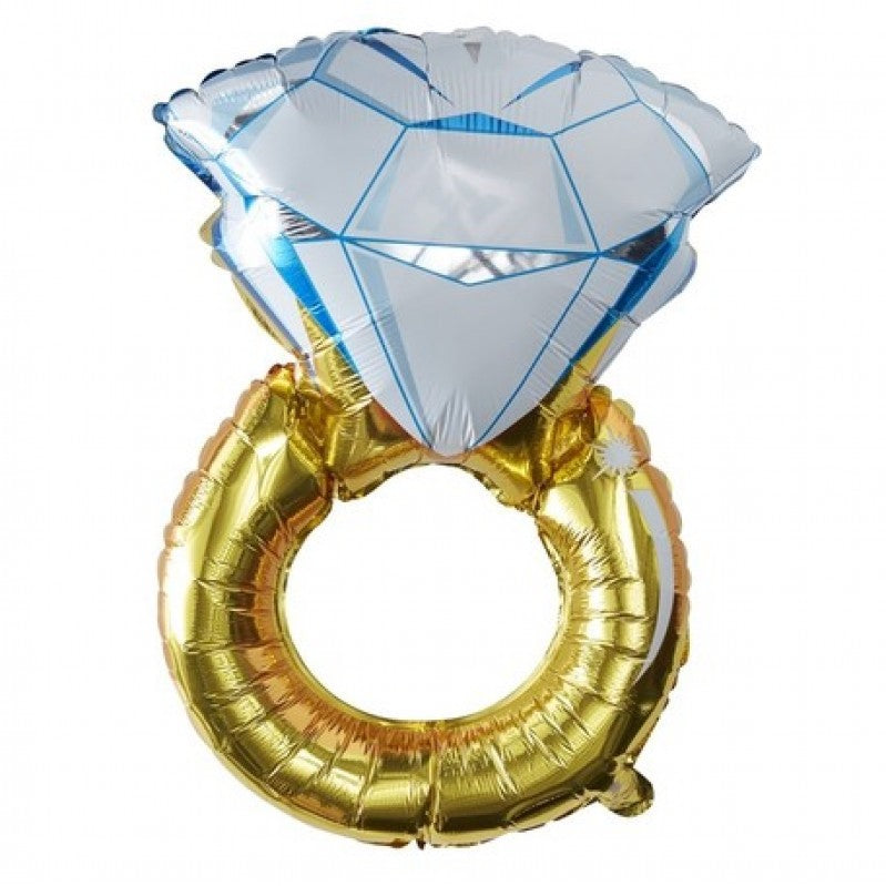 Foil ring balloon 82x54 cm Gingerray
