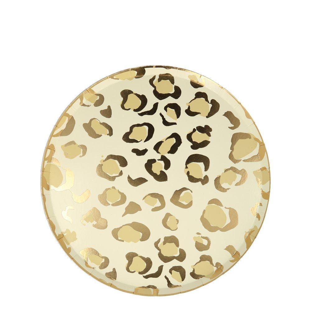 Safari Animal Print Side Plates (x8)
