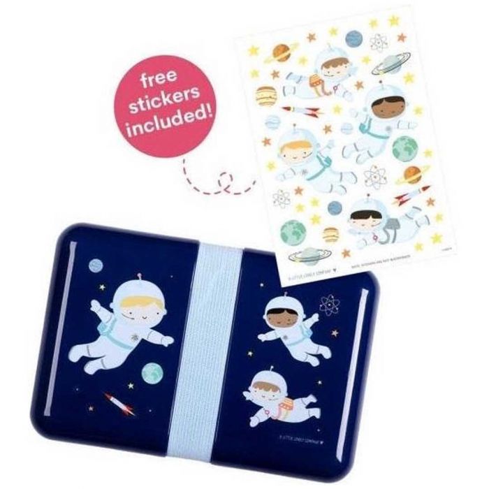 Lunch box Αστροναύτες 18x12x6cm A Little Lovely Company SBASBU35