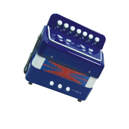Svoora Blue Accordion with 7 keys (14 notes)