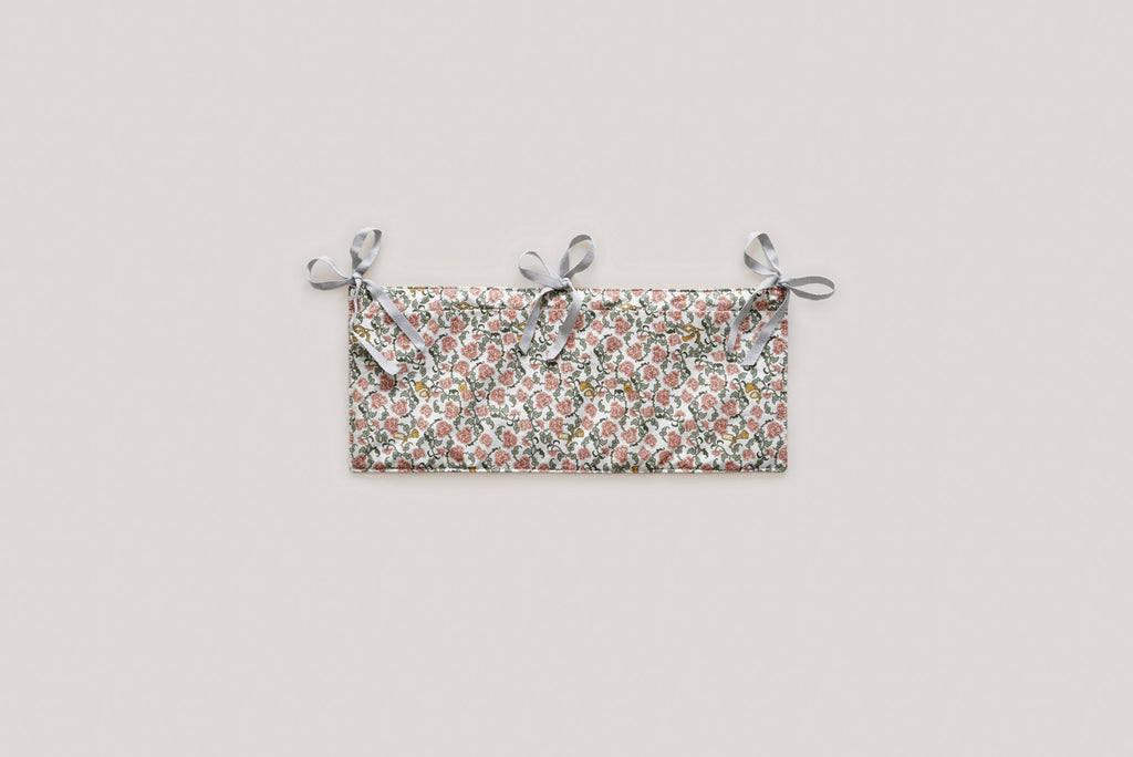 Percale Bed Pocket Floral Vine