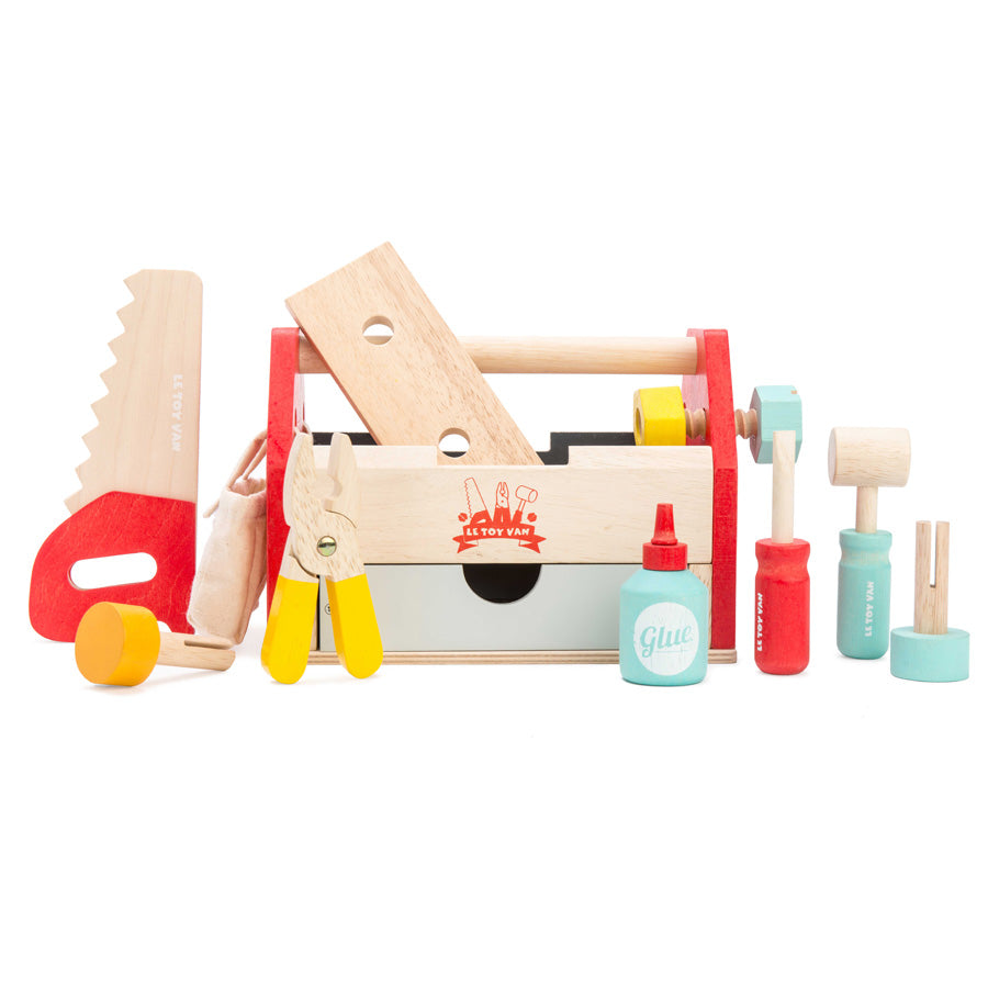Le Toy Van -Tool Box- Ξύλινο παιδικό παιχνίδι Εργαλειοθήκη με Εργαλεία TV476