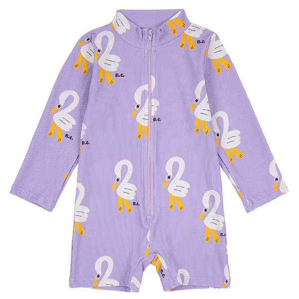 Pelican all over swim playsuit - Bobo Choses 3-24 months