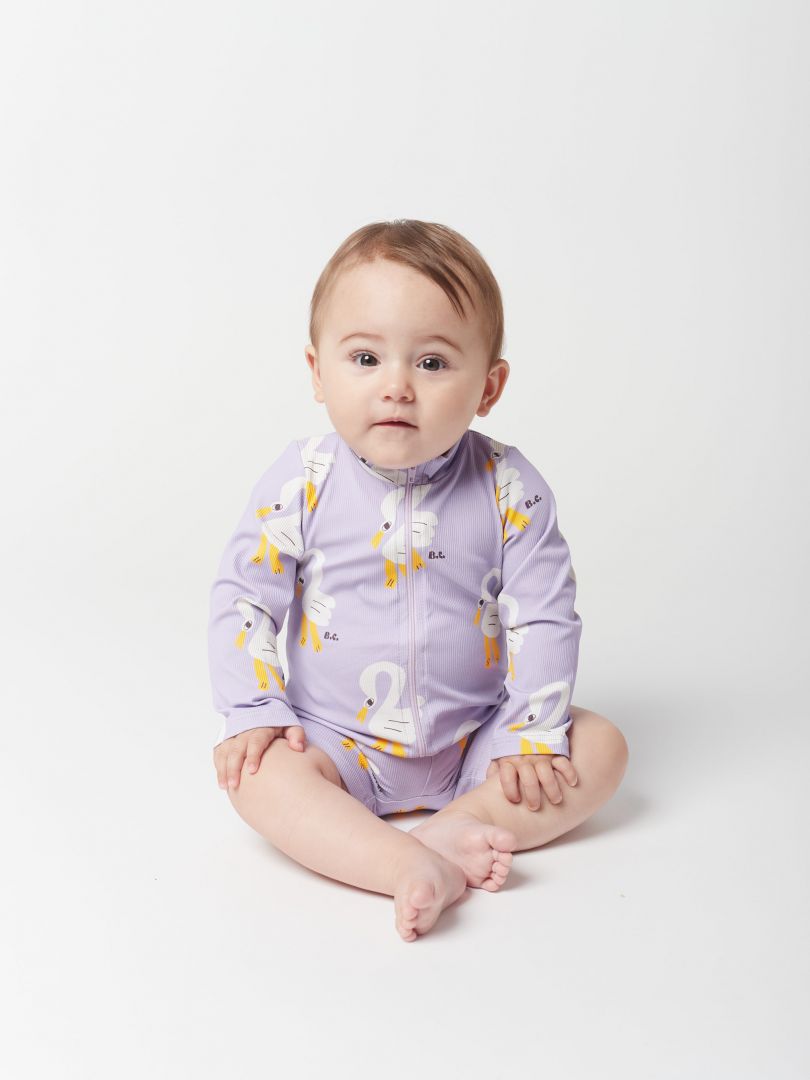 Pelican all over swim playsuit - Bobo Choses 3-24 months