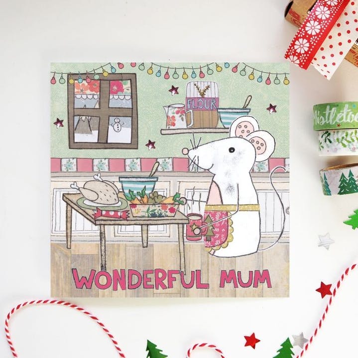 Wonderful Mom card 14,8 x14.8cm