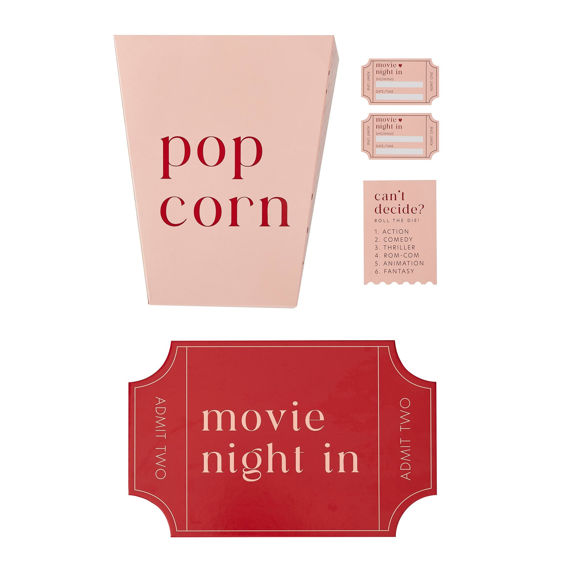 Movie Night Box Kit-Gingerray